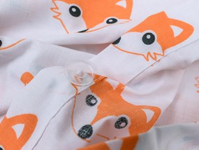 PrzytulneMieszkanie.pl PrzytulneMieszkanie.pl Pościel bawełniana LISEK biała