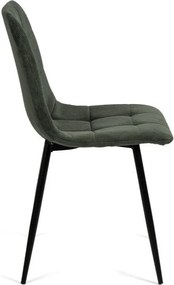 Zielone tapicerowane krzesła zestaw 2 szt. Moseby – Bonami Essentials