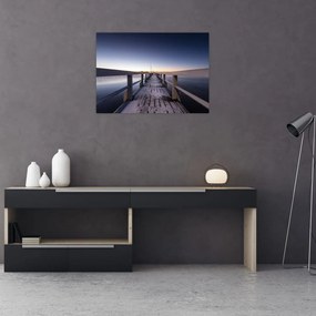 Obraz - Na molo (70x50 cm)