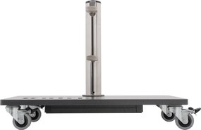 KNIRPS 25 kg - mobilna stalowa podstawa do parasola z kółkami