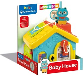 Clementoni Montessori Domek edukacyjny, 21 x 24 x17 cm