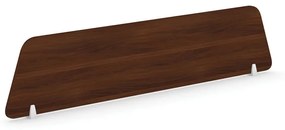 Parawan stołowy MIRELLI A+, 1400 x 300 mm, orzech