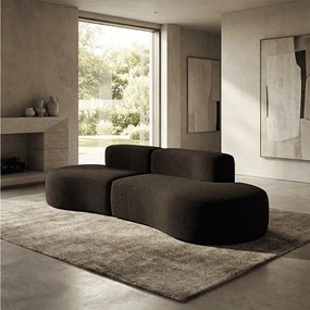 Coco Living Sofa Lounge podwójna – ciemna czekolada