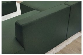 Zielony narożnik modułowy (lewostronny/w kształcie litery L) Megeve – Bobochic Paris