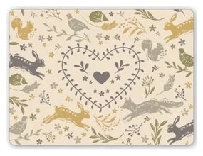 Zestaw mat stołowych i podkładek 8 szt. Woodland – Cooksmart ®