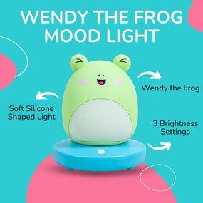 Zielona dziecięca lampka nocna Fizz Wendy – SQUISHMALLOWS