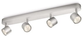 Philips 56244/48/16 - LED Oświetlenie punktowe ściemnialne STAR 4xLED/3W/230V