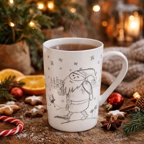 Kubek porcelanowy Krasnal, 435  ml