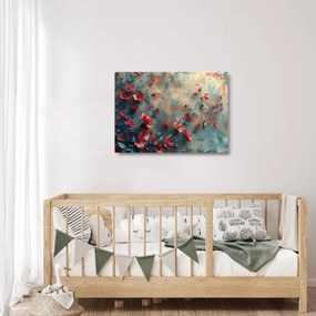 Obraz na szkle - Wilcze maki (70x50 cm)