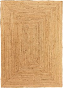 Prostokątny dywan Jutta C wykonany z juty