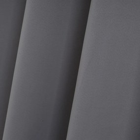 Ciemnoszara zasłona zaciemniająca 140x260 cm Best-Out – Casa Selección