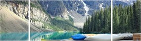 Obraz - Moraine Lake (170x50 cm)