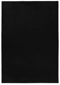 Dywan pluszowy Pouffy czarny 160 cm x 230 cm