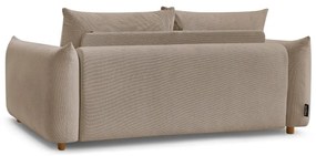 Beżowa rozkładana sofa 214 cm Ernest – Bobochic Paris