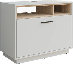 Szafka podumywalkowa biały/sonoma 80x35x64 beatrice