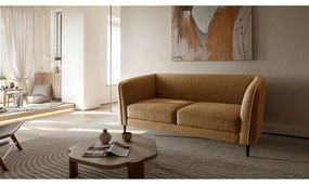 Żółta sofa 160 cm Galbe – Ghado