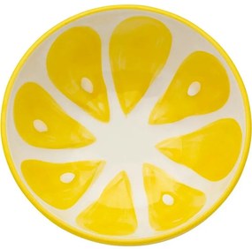 Altom Zestaw ceramicznych misek Tropicana cytryna12,5 cm, 2 szt.