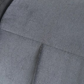 Sofa Rozkładana z Funkcją Spania LUMO Dwuosobowa Szara Nowoczesna do Salonu