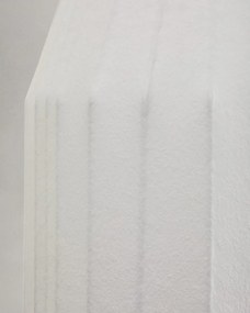 Biała lampa sufitowa z tekstylnym kloszem ø 30 cm Somar – Kave Home