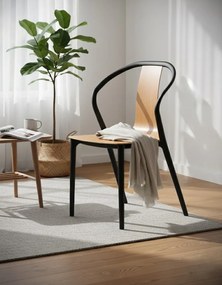 Nowoczesne drewniane krzesło do jadalni Z6-H92