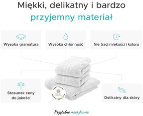 Ręcznik kąpielowy Comfort Maxi 100x180 cm jasna zieleń, 100% bawełna