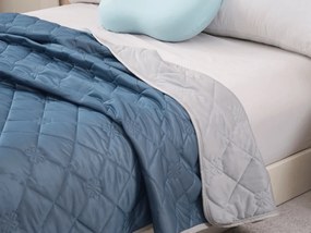 Chłodząca letnia kołdra ELARIA, ciemnoniebieska Rozmiar: 160 x 200 cm