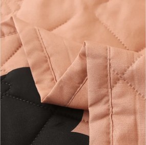 Letnia kołdra HEARTIX 140x200 cm, pomarańczowa