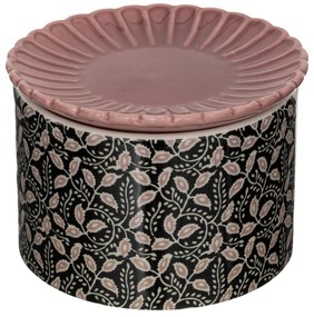 Ceramiczne pudełko z talerzykiem, Ø 12,5 cm