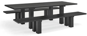 Stół z blatem z drewna sosnowego 100x260 cm Banda – Teulat