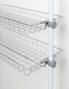 Koszyk do garderoby, szafy HERKULES 2 sztuki, 83x38x8cm, WENKO