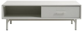 Jasnoszary stolik 60x120 cm Palma – Unique Furniture