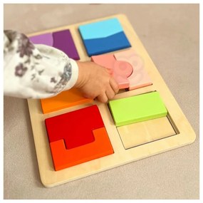 Tooky toy box pudełko xxl montessori edukacyjne 7w1 sensoryczne 31-36 mies.