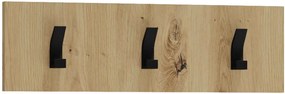 Wieszak minimalistyczny na ubrania dąb artisan F1-W21