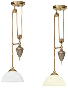 Regulowana lampa mosiężna V-S1PB