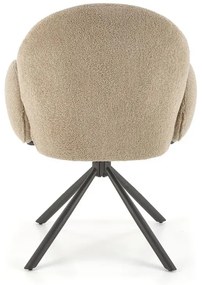 Krzesło tapicerowane K498 cappuccino HALMAR