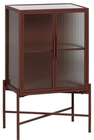 Ceglasta metalowa witryna 52x90 cm Harris – Ixia