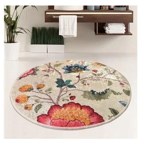 Dywanik łazienkowy ARYA pr. 100 cm wielokolorowy