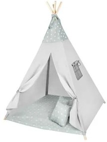 Namiot TIPI dla Dzieci Domek Wigwam Szary