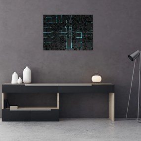 Obraz - Interfejs technologiczny (70x50 cm)