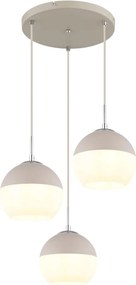 Globo 15999-3HR - Żyrandol na lince RAGUSA 3xE27/60W/230V