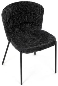 Zestaw krzeseł do jadalni Bouclé CT-W1077 GREY2, 4szt.