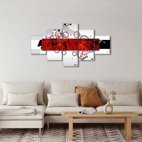 Obraz abstrakcji (125x70 cm)