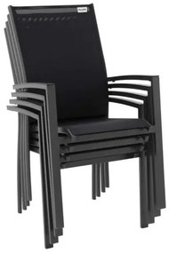 BERGAMO EXPERT ANTRACIT - aluminiowy zestaw sof 4+1