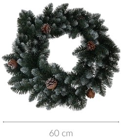 Świąteczny wieniec do samodzielnego przybrania, Ø 60 cm