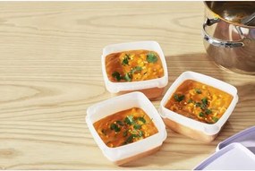 SmartStore Zestaw plastikowych pojemników Freezer 3 szt., lawenda, 1000 ml, 1000 ml