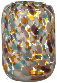 Szklany ręcznie wykonany wazon (wysokość 18 cm) Vidia – Bloomingville