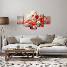 Obraz - Obraz z makami (125x70 cm)