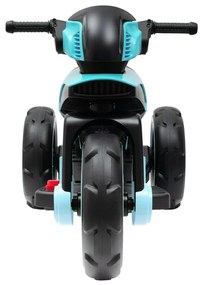 Baby Mix Elektryczny motocykl dla dzieci Policeniebieski, 100 x 50 x 61 cm