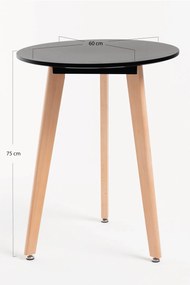 Okrgy stó wieowy 60 cm