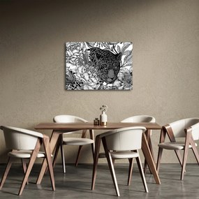 Obraz - Egzotyczny ogród (70x50 cm)